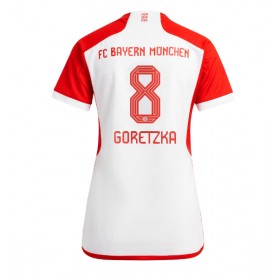 Bayern Munich Leon Goretzka #8 Hemmakläder Dam 2023-24 Kortärmad